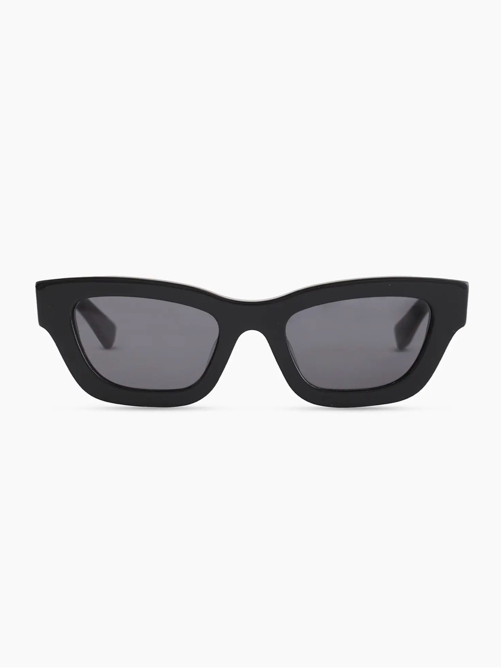 NWOT Quince Jackie Polarized Acetate Sunglasses Black w Grey lens